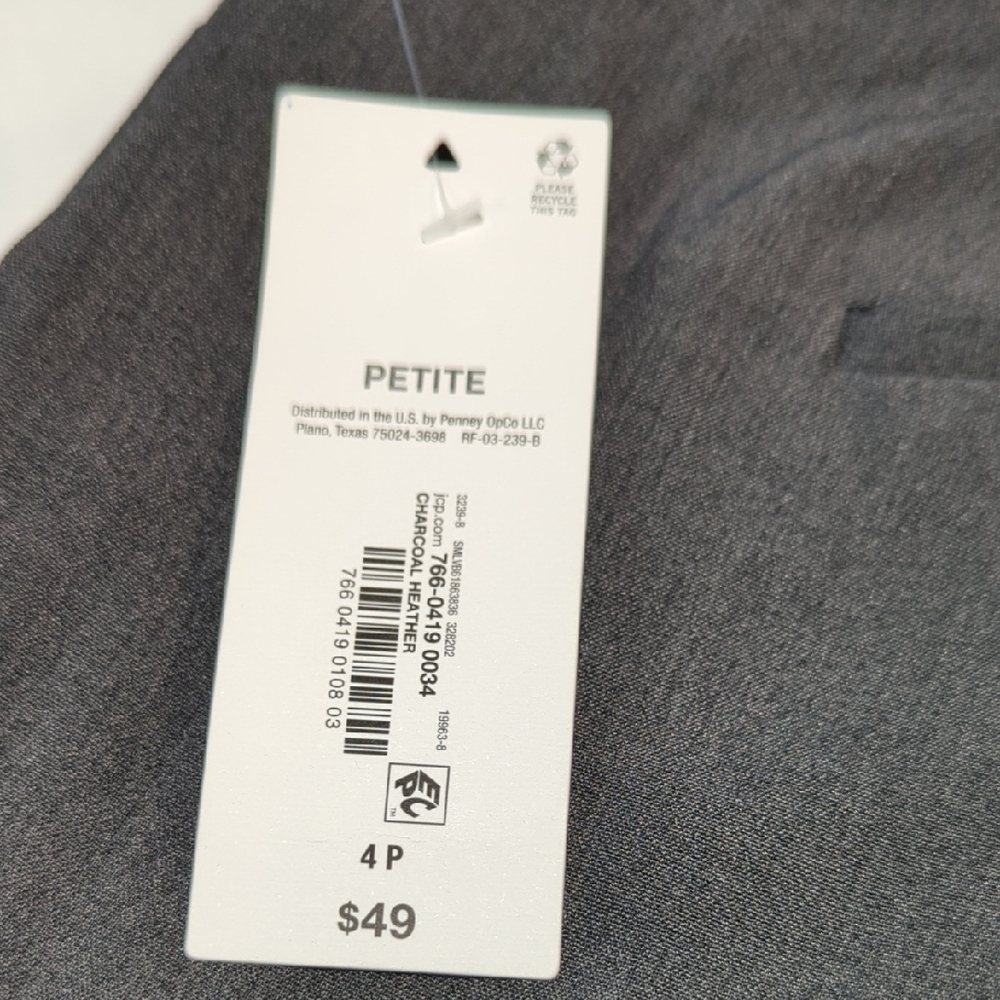 Liz Claiborne Women's Gray Trousers - Picture 4 of 10